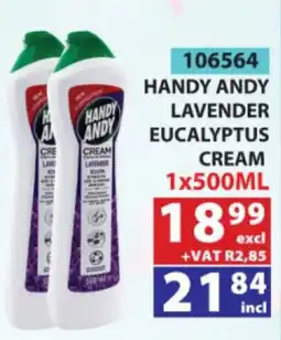 Arrow Cash And Carry HANDY ANDY LAVENDER EUCALYPTUS CREAM offer