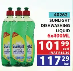 Arrow Cash And Carry Sunlight Dishwashing Liquid offer