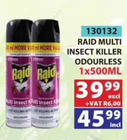 Arrow Cash And Carry Raid Multi Insect Killer Odourless offer