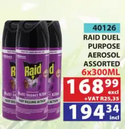 Arrow Cash And Carry Raid Duel Purpose Aerosol Assorted offer