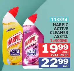 Arrow Cash And Carry Harpic Active Cleaner Assorted offer