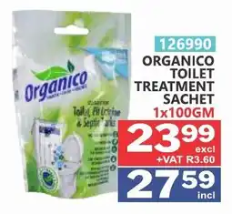 Arrow Cash And Carry Organico Toilet Treatment Sachet offer