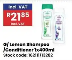 Africa Cash and Carry G/ Lemon Shampoo /Conditioner offer