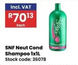 Africa Cash and Carry SNF Neut Cond Shampoo offer