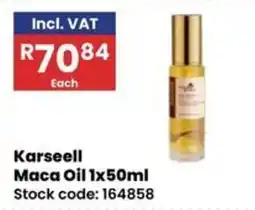 Africa Cash and Carry Karseell Maca Oil offer