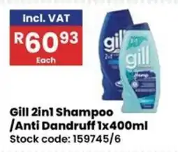 Africa Cash and Carry Gill 2in1 Shampoo /Anti Dandruff offer