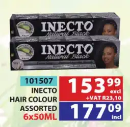 Arrow Cash And Carry INECTO HAIR COLOUR Assorted offer