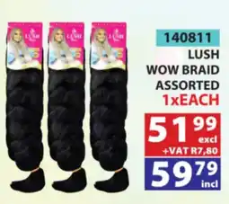 Arrow Cash And Carry LUSH WOW BRAID ASSORTED offer