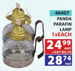 Arrow Cash And Carry Panda Paraffin Lamp offer