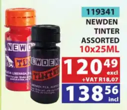 Arrow Cash And Carry Newden Tinter Assorted offer