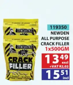 Arrow Cash And Carry NEWDEN ALL PURPOSE CRACK FILLER offer