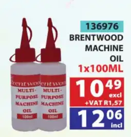 Arrow Cash And Carry Brentwood Multi-Purpose Machine Oil offer