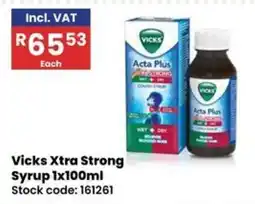 Africa Cash and Carry Vicks Xtra Strong Syrup offer