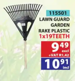 Arrow Cash And Carry LAWN GUARD GARDEN RAKE PLASTIC offer