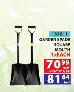 Arrow Cash And Carry Garden spade square mouth offer