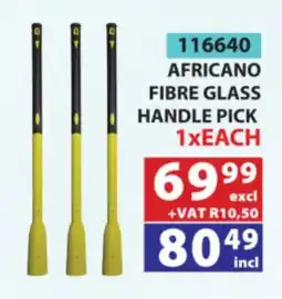 Arrow Cash And Carry Africano fibre glass handle pick offer