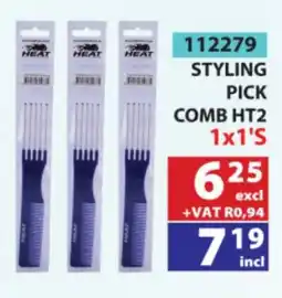Arrow Cash And Carry HEAT Styling Pick Comb HT2 offer