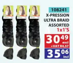 Arrow Cash And Carry X-pression ultra braid assorted offer