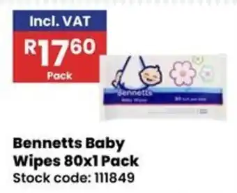 Africa Cash and Carry Bennetts Baby Wipes offer