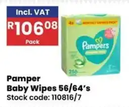 Africa Cash and Carry Pamper Baby Wipes offer