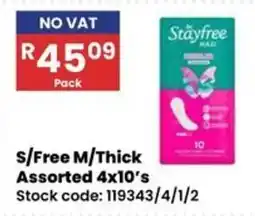 Africa Cash and Carry Stayfree M/Thick Assorted offer