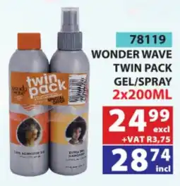 Arrow Cash And Carry Wonder Wave Twin Pack Gel/Spray offer