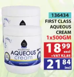 Arrow Cash And Carry First Class Aqueous Cream offer
