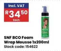 Africa Cash and Carry SNF BCO Foam Wrap Mousse offer
