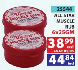 Arrow Cash And Carry Allstar Muscle Rub offer