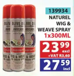 Arrow Cash And Carry Naturel wig & weave spray offer