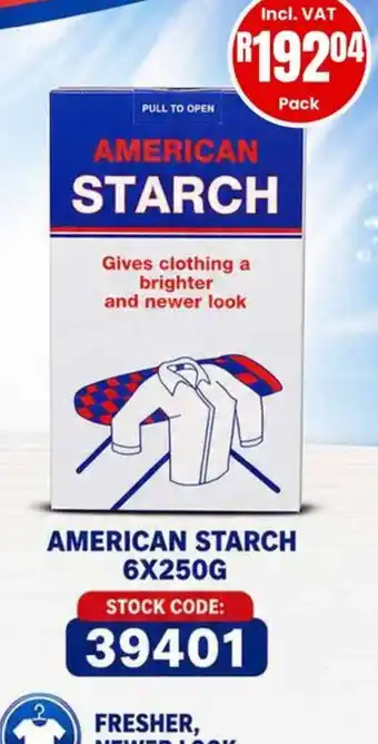 Africa Cash and Carry American Starch offer
