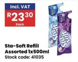 Africa Cash and Carry Sta-Soft Refill Assorted offer
