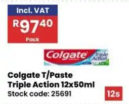 Africa Cash and Carry Colgate T/Paste Triple Action offer