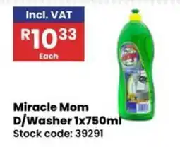 Africa Cash and Carry Miracle Mom D/Washer offer