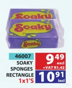 Arrow Cash And Carry Soaky Sponges Rectangle offer