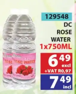 Arrow Cash And Carry DC ROSE WATER offer