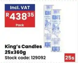 Africa Cash and Carry King's Candles offer