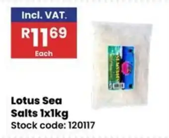 Africa Cash and Carry Lotus Sea Salts offer