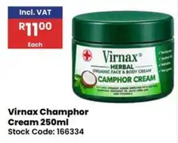 Africa Cash and Carry Virnax Champhor Cream offer