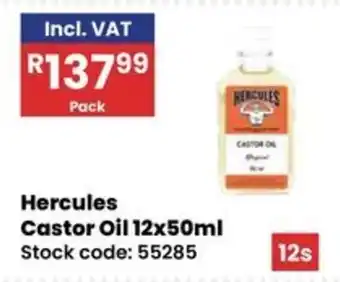 Africa Cash and Carry Hercules Castor Oil offer