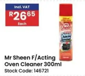 Africa Cash and Carry Mr Sheen F/Acting Oven Cleaner offer