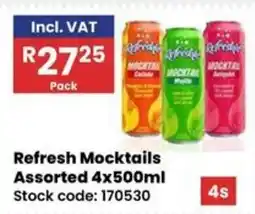 Africa Cash and Carry Refresh Mocktails Assorted offer