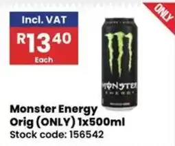 Africa Cash and Carry Monster Energy Orig offer