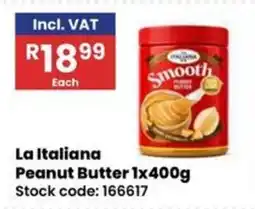 Africa Cash and Carry La Italiana Peanut Butter offer