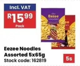 Africa Cash and Carry Eezee Noodles Assorted offer