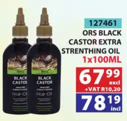 Arrow Cash And Carry ORS BLACK CASTOR EXTRA STRENGTHENING OIL offer