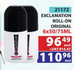 Arrow Cash And Carry Exclamation Roll-On Original offer