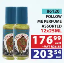 Arrow Cash And Carry Follow Me Perfume Assorted offer