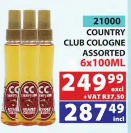 Arrow Cash And Carry Country Club Cologne Assorted offer