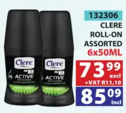 Arrow Cash And Carry Clere Roll-On Assorted offer